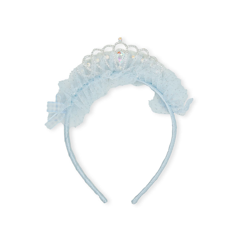 HAIR BAND BLUE CROWN