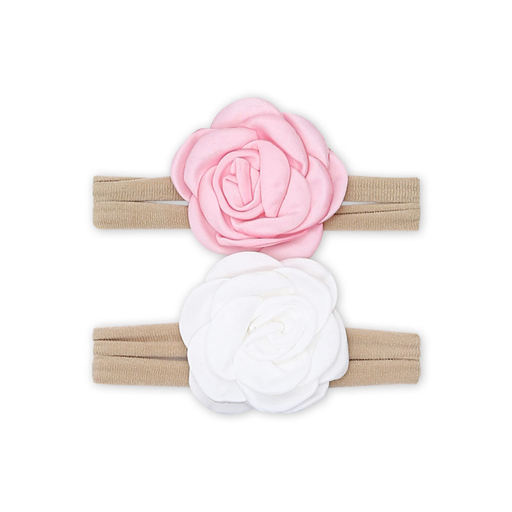 HEAD BANDS PK-5 MULTICOLOR ROSES