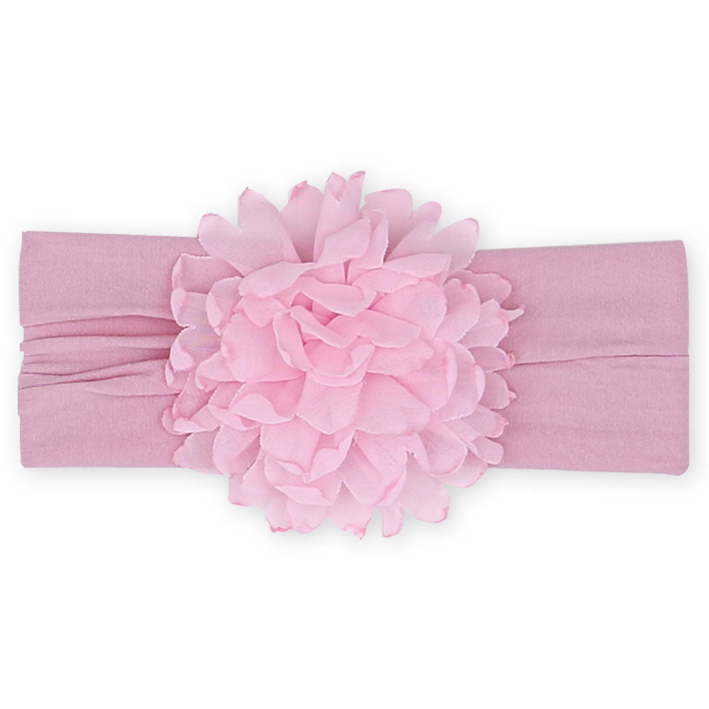 HEAD BAND PINK CHRYSANTHEMUM