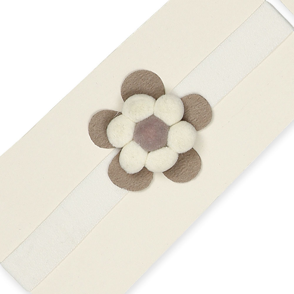 HAIR BAND CREAM DAISY