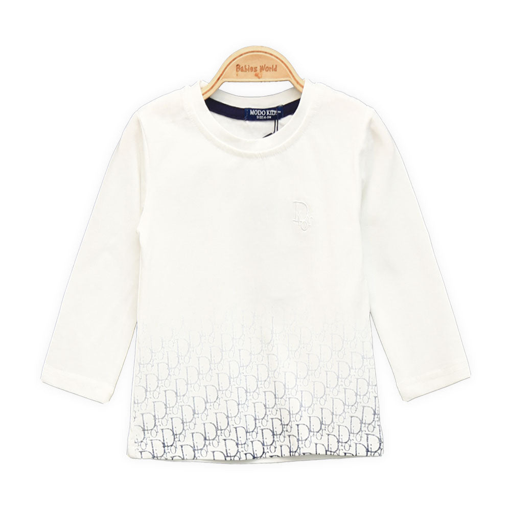 GIRL SUIT WHITE AND NAVY