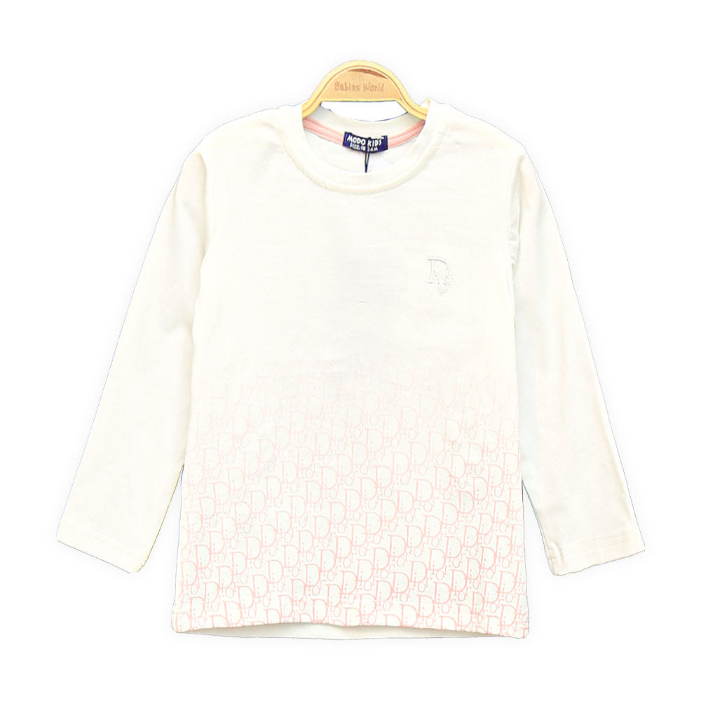 GIRL SUIT WHITE AND PINK