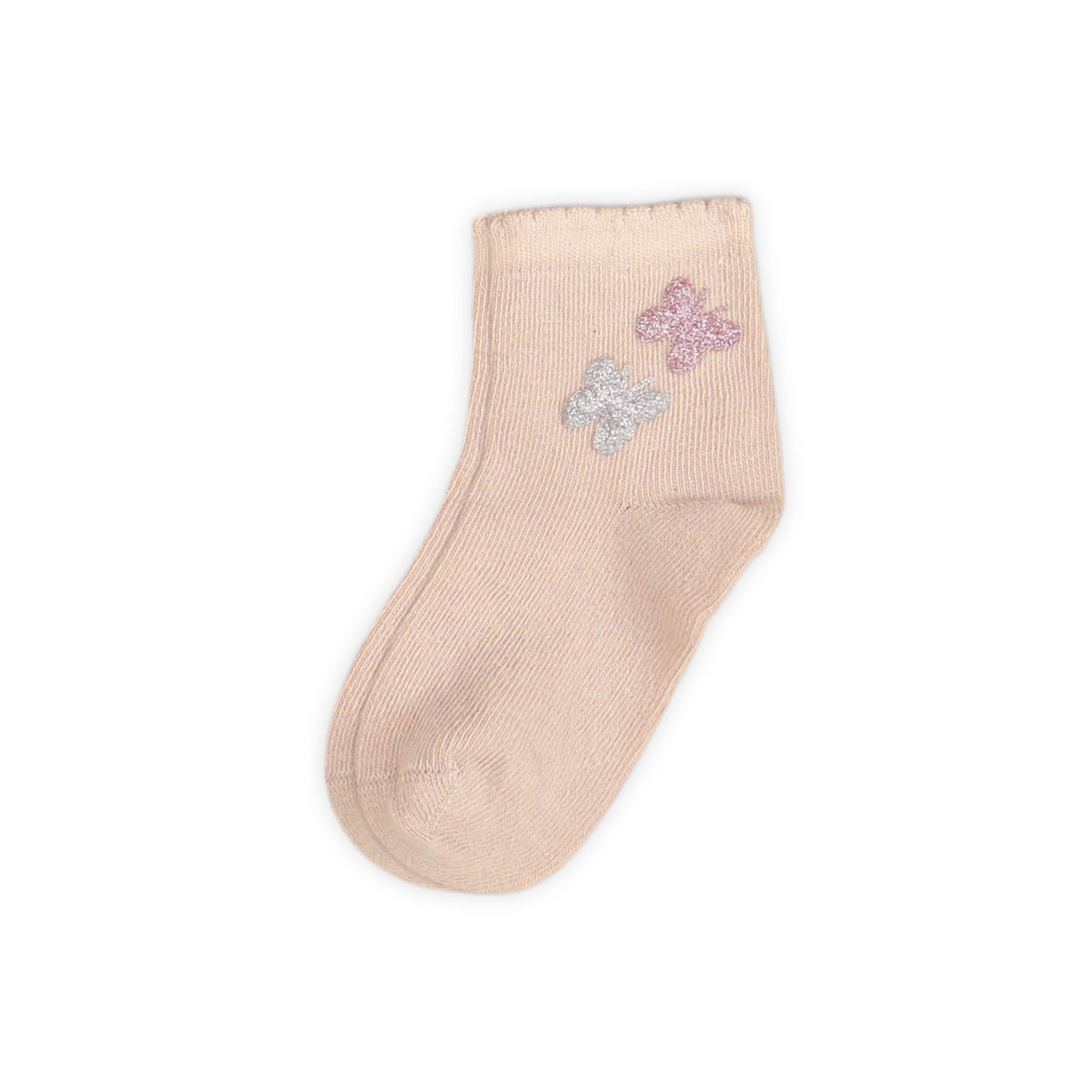 ROSY PINK GIRL SOCKS PK-2