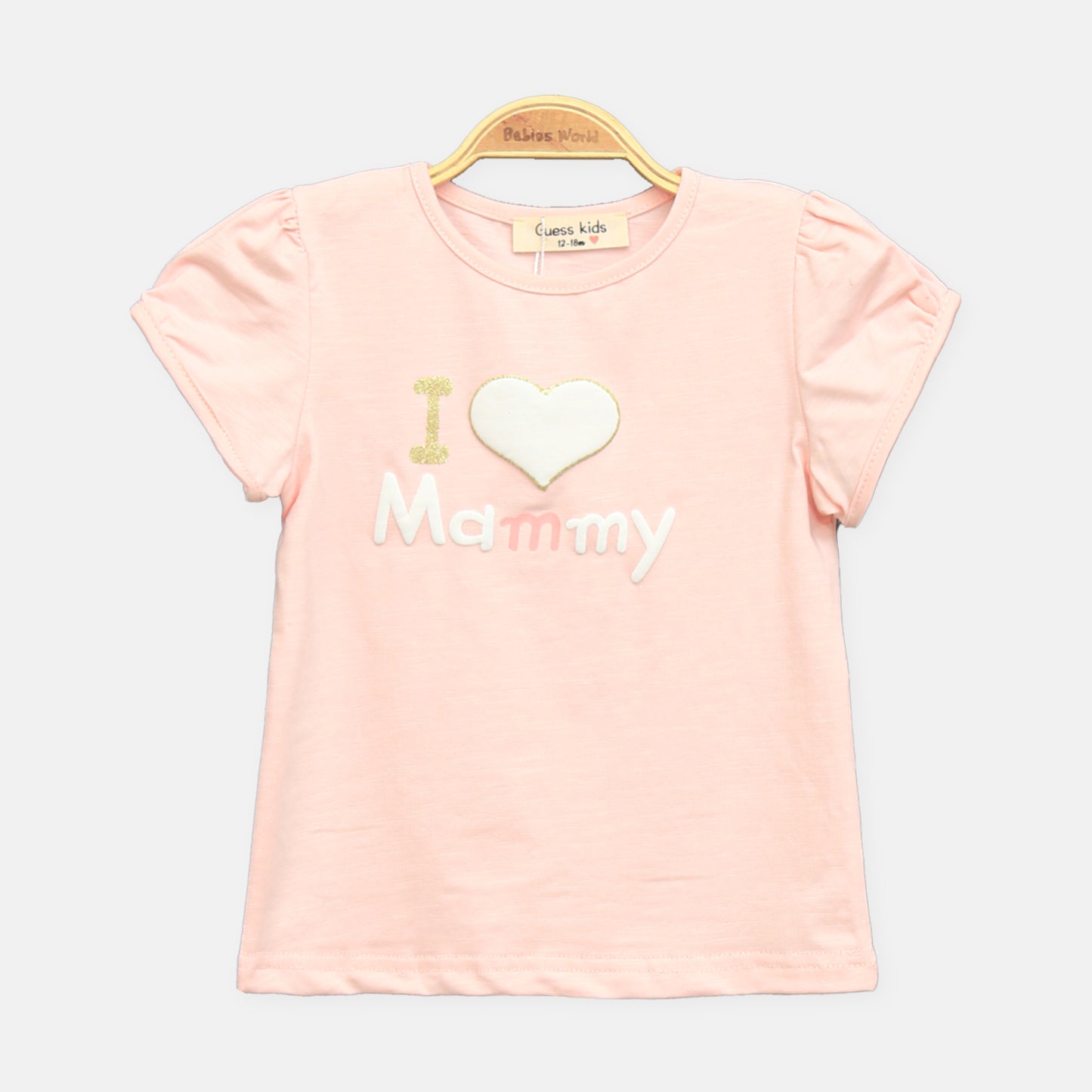Peach Mammy Heart Tee