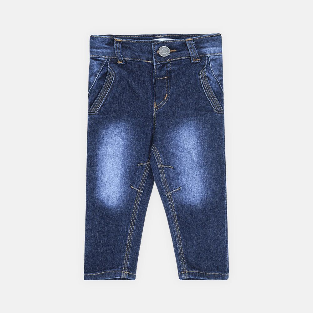 BOY JEANS DARK BLUE DENIM