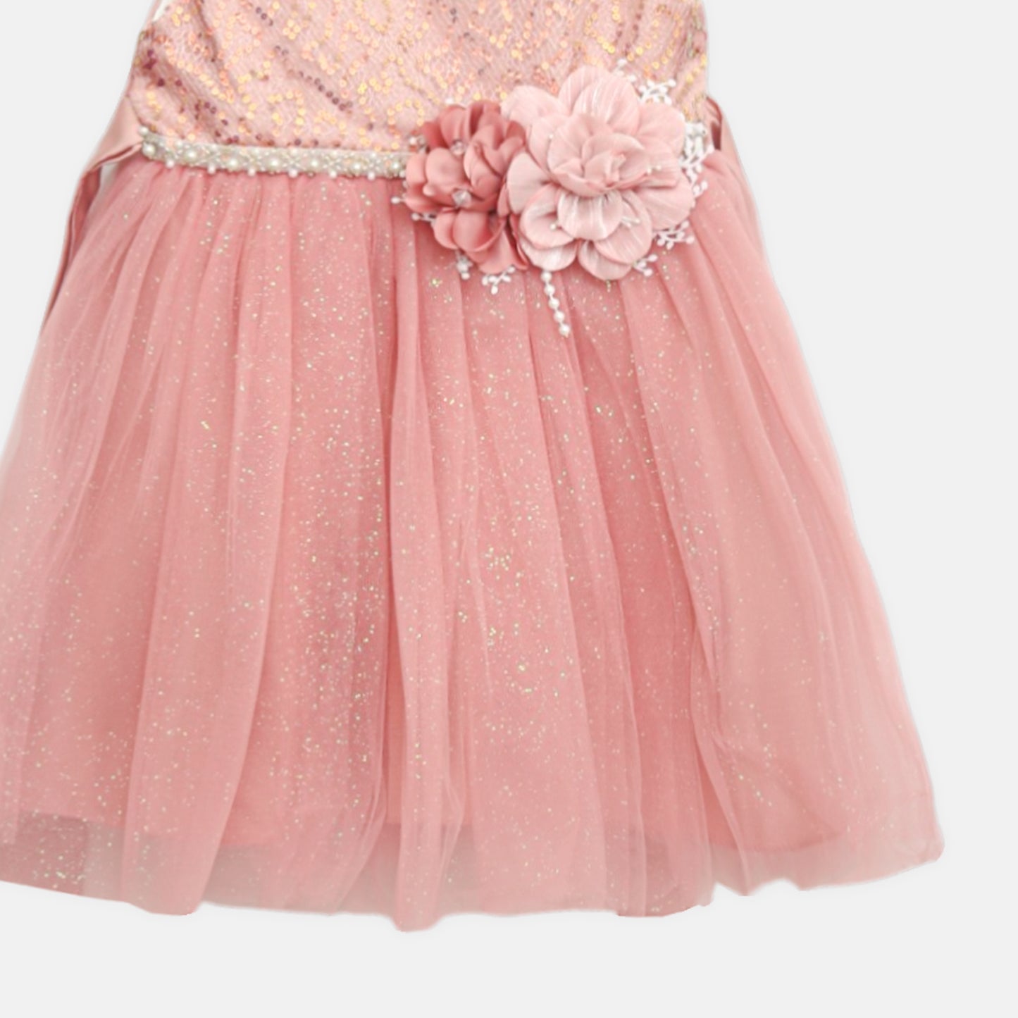 Shimmer Rose Frock