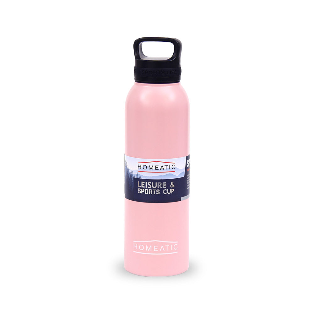 STEEL WATER BOTTLE 730 ML PINK