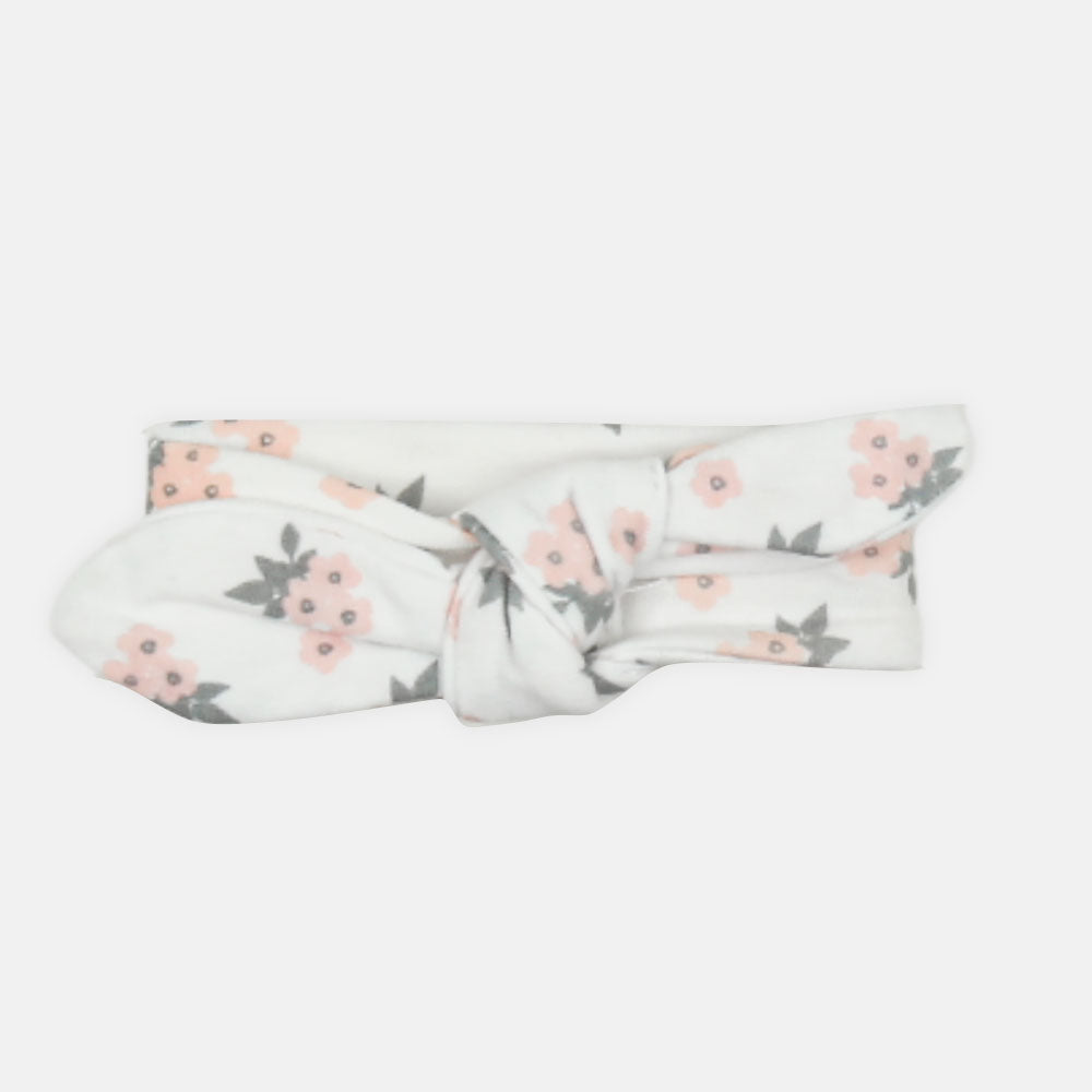 HEAD BANDS PK-3 WHITE FLORAL
