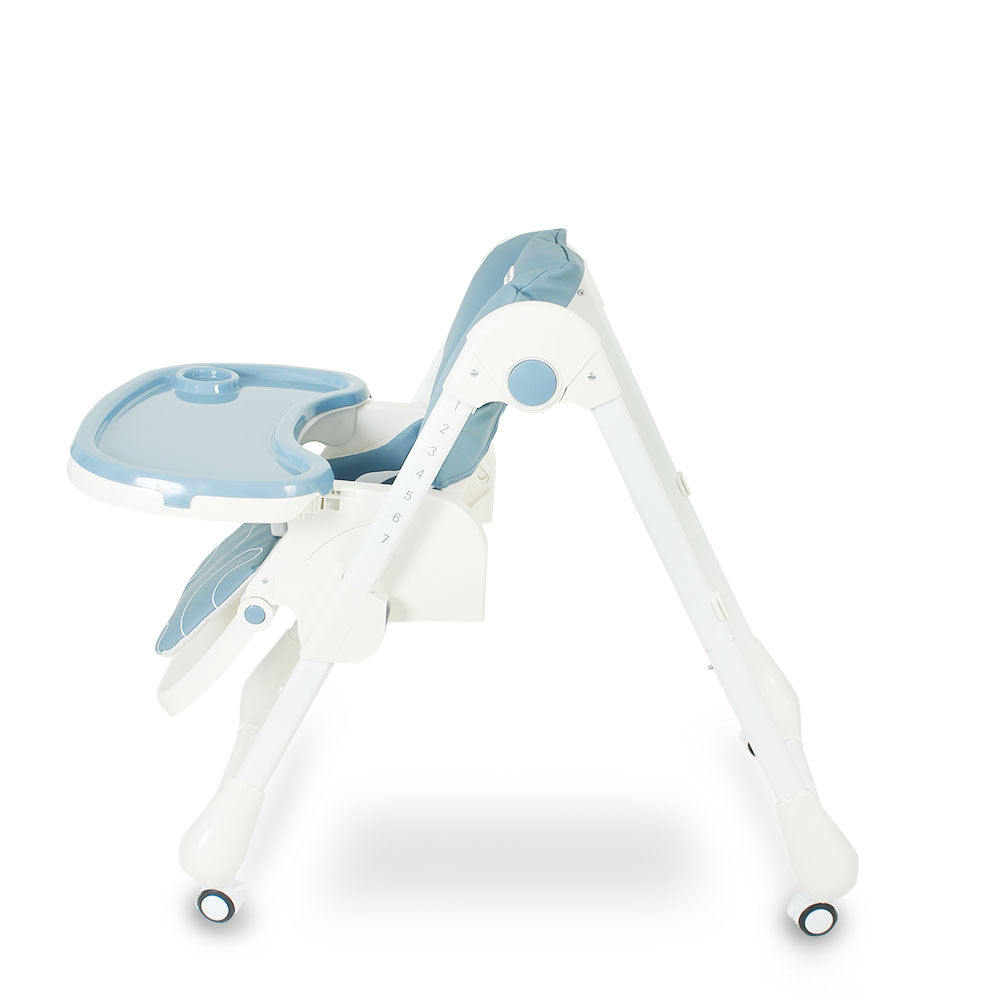 BABY ADJUSTABLE HIGH CHAIR - BLUE