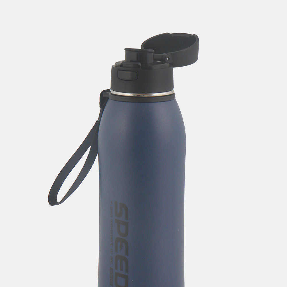 STEEL WATER BOTTLE 800 ML NAVY SPEED