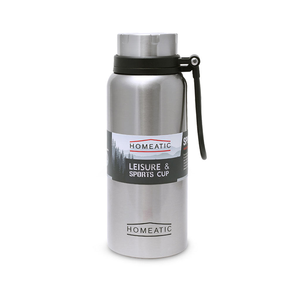 STEEL WATER BOTTLE 950 ML SILVER