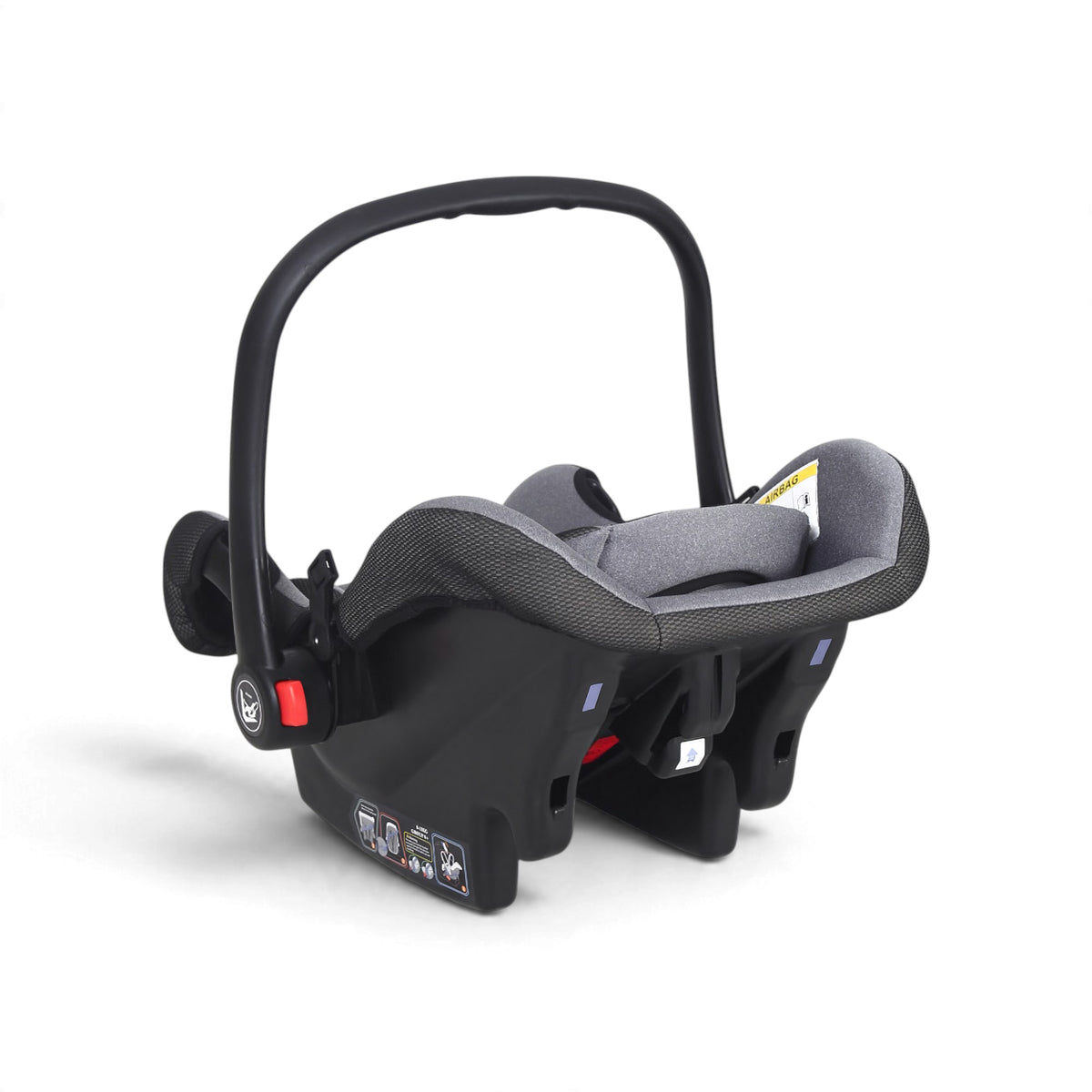 CARRY COT & CAR SEAT-GREY