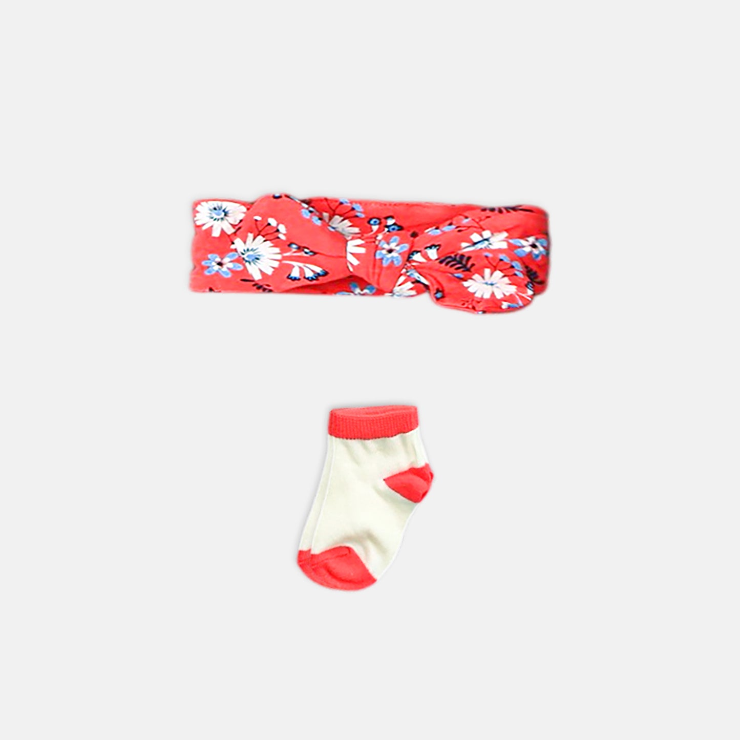 Red Floral 4-Piece Set