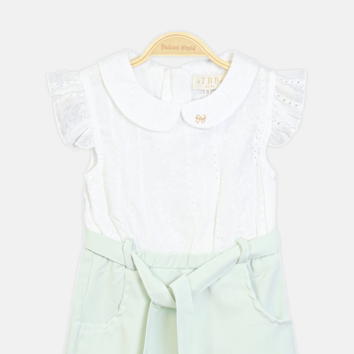 Pistachio Love Romper