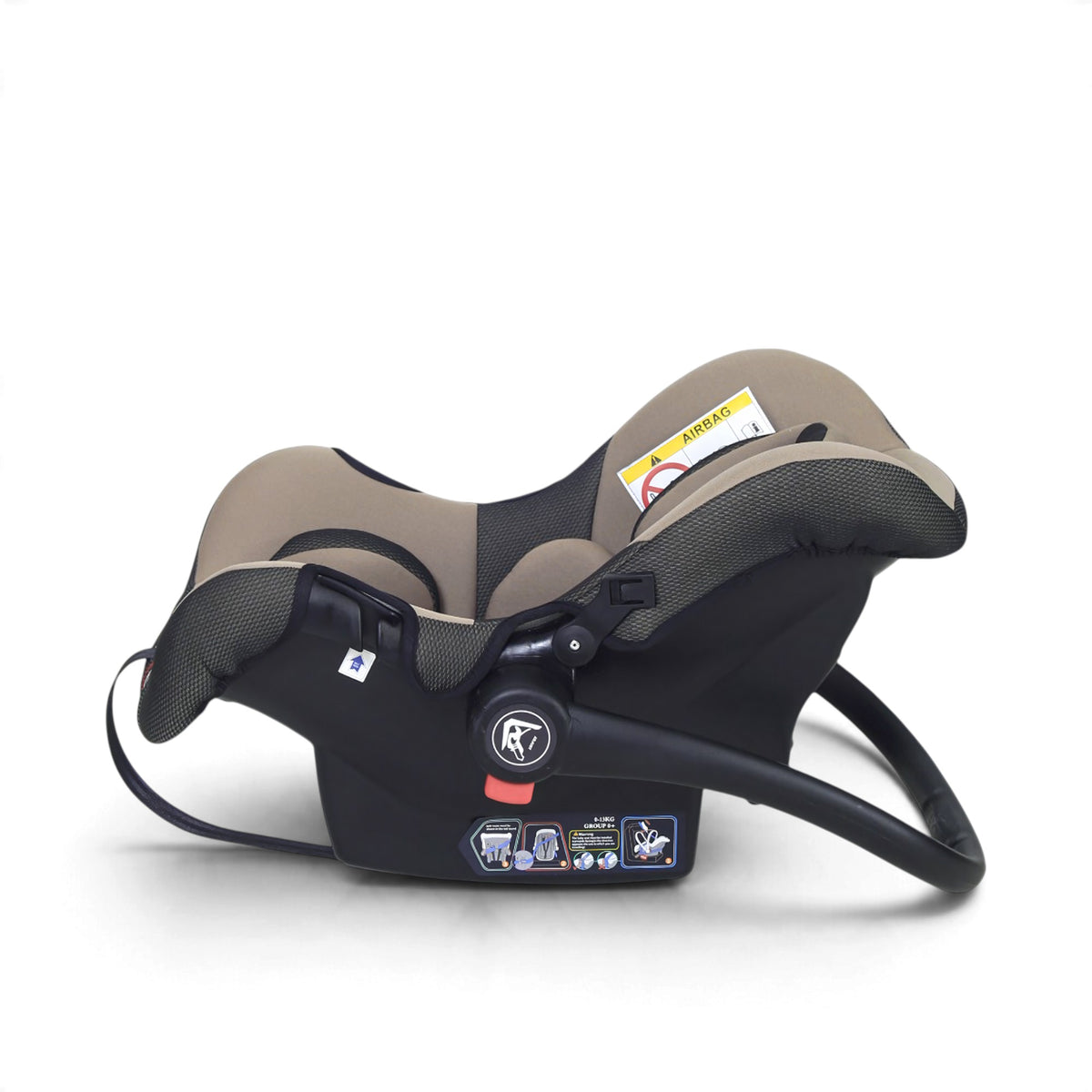 CARRY COT & CAR SEAT-BEIGE