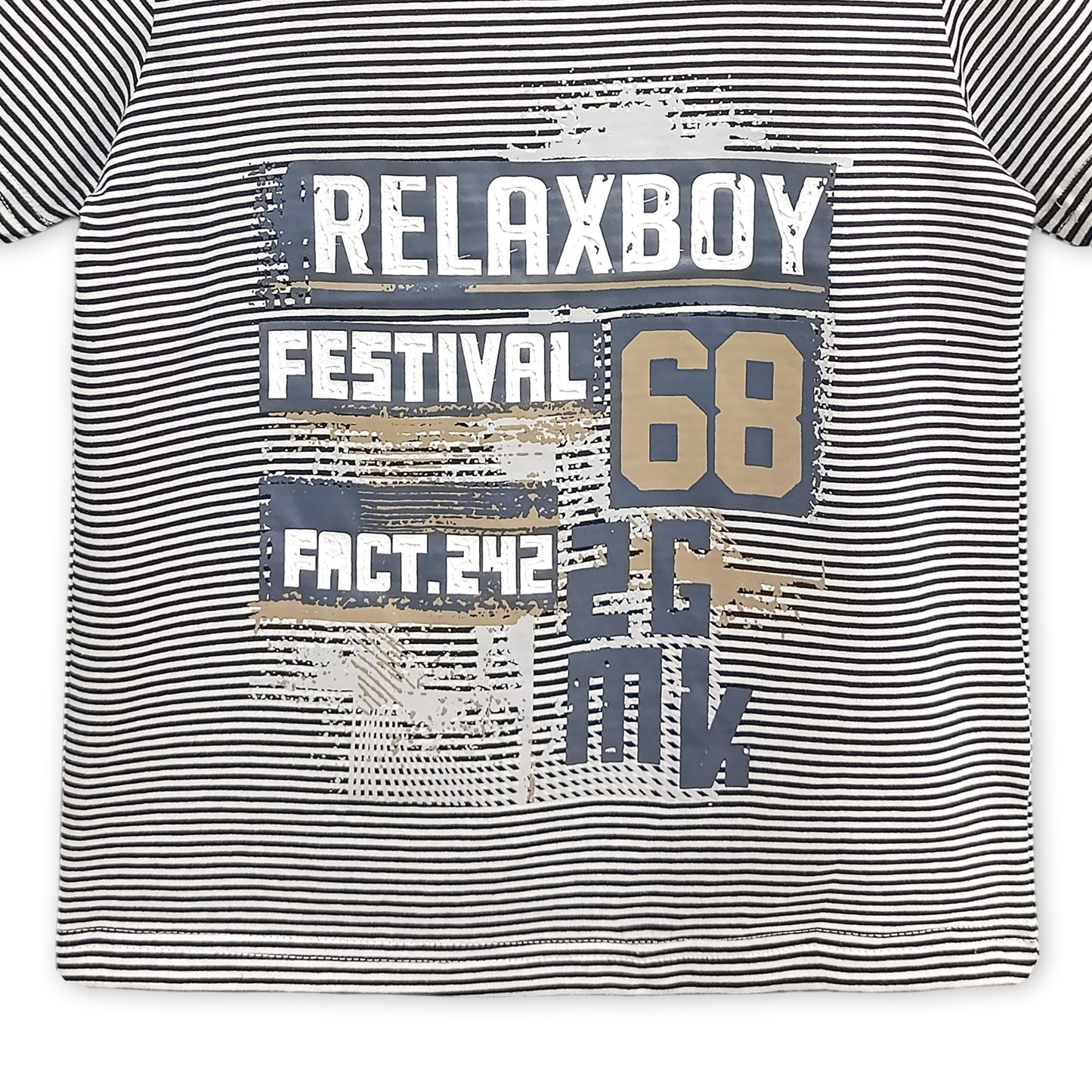 STRIPED FESTIVAL TEE