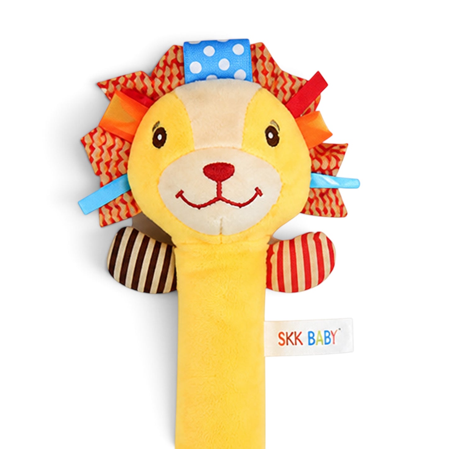 SKK BABY LION PLUSH SQUEAKER TOY