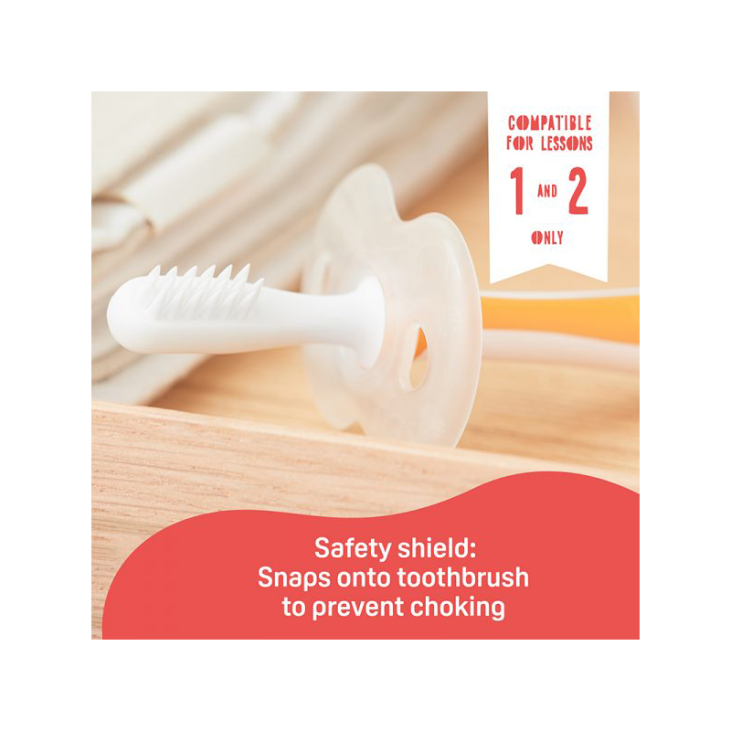 TRAINING TOOTHBRUSH LESSON 2 ORANGE