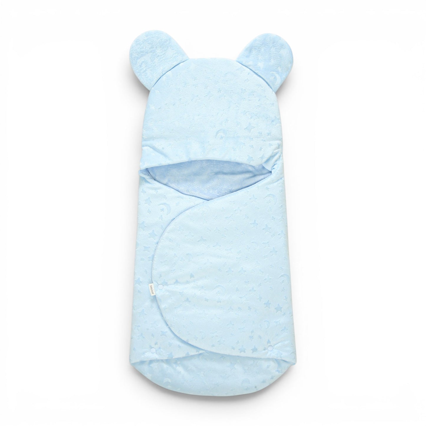 CLOUD BLUE PLUSH HOODED CARRY NEST
