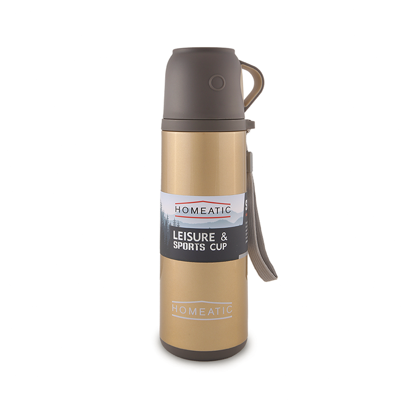 STEEL WATER BOTTLE 500 ML GOLDEN