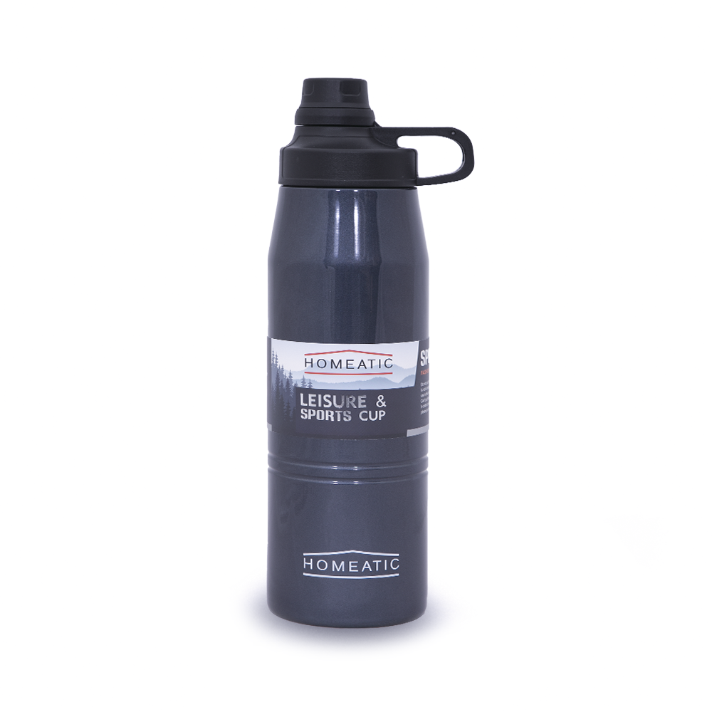 STEEL WATER BOTTLE 900 ML BLUE