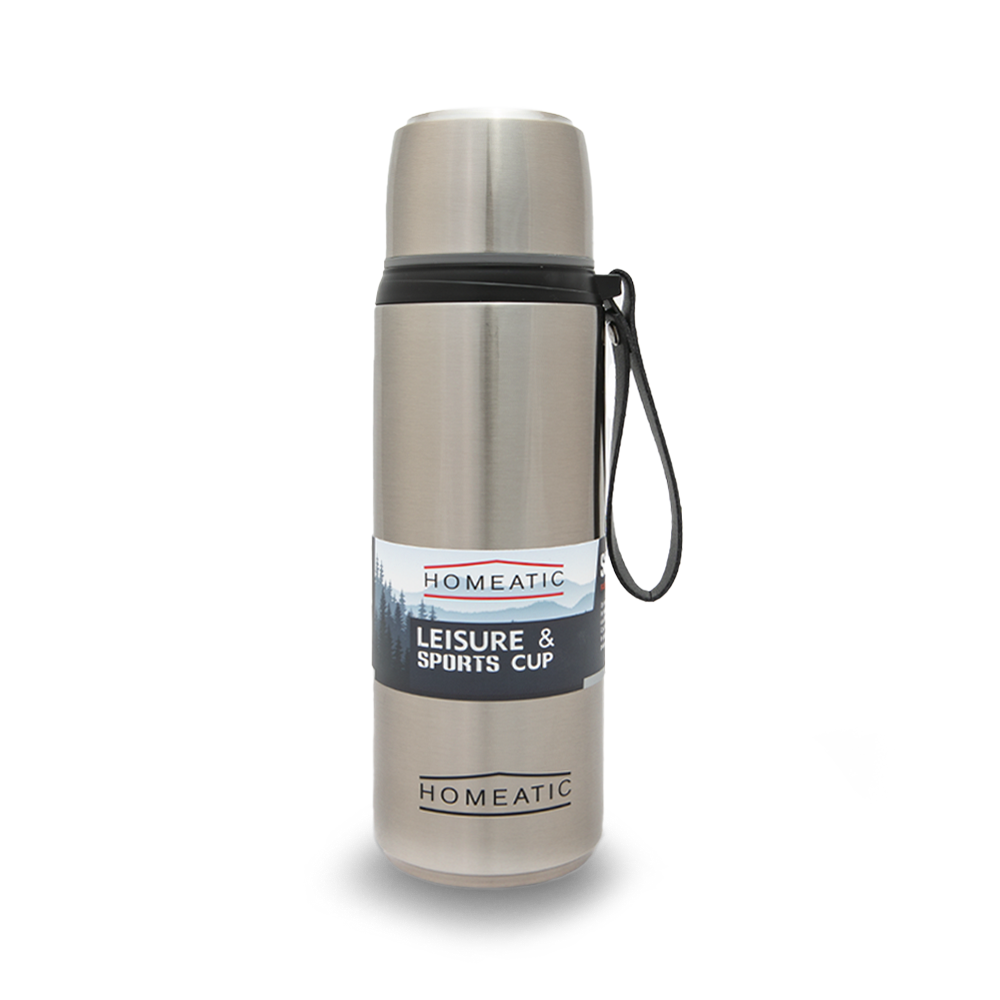 STEEL WATER BOTTLE 750 ML SILVER