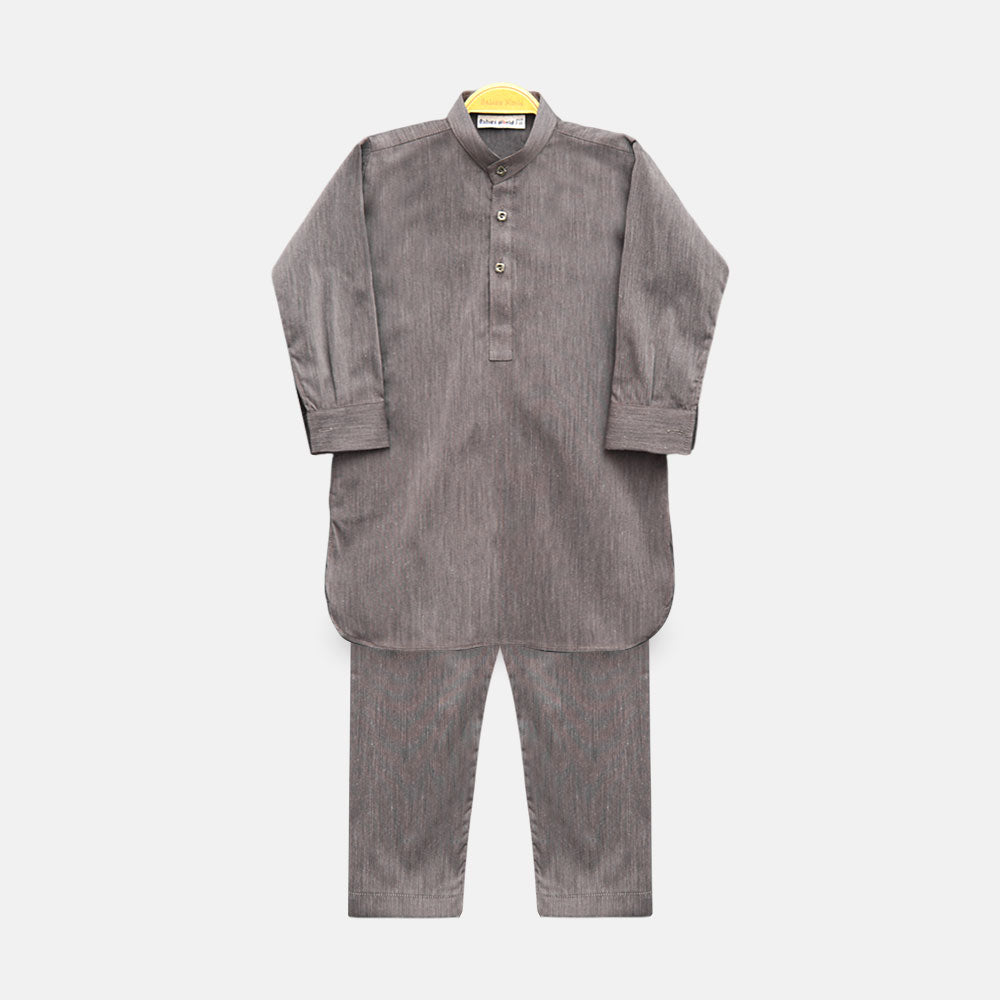 KAMEEZ PAJAMA GREY COTTON