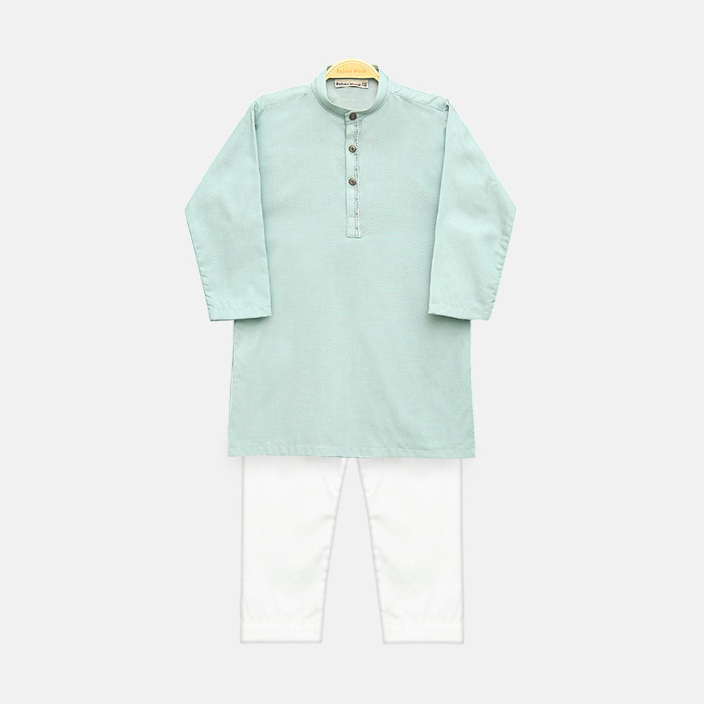 KURTA PAJAMA MINT GREEN