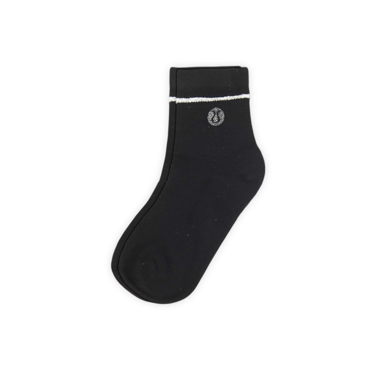 BLACK ANKLE GIRL SOCKS