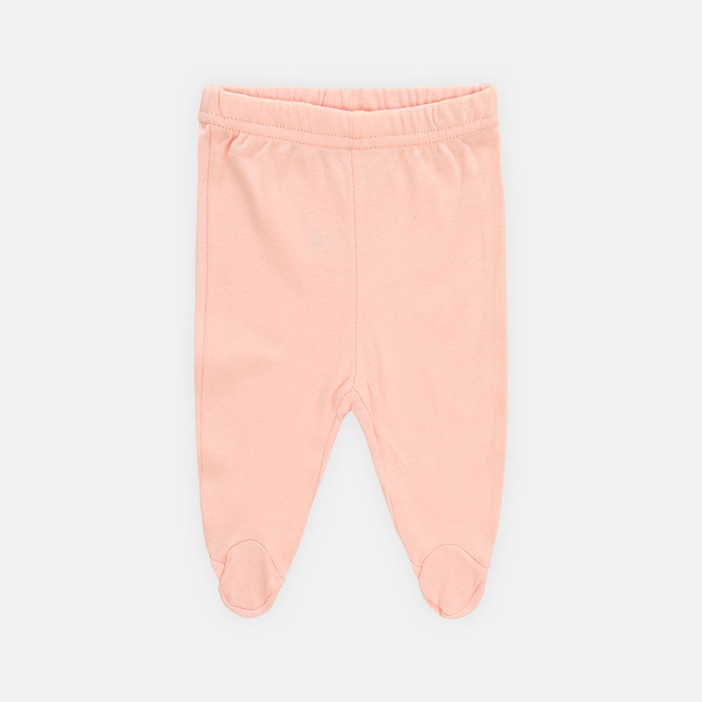 BABY GIRLS GIFT SET WHITE AND PEACH FLORAL