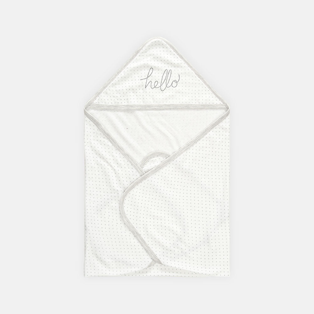 BABY BOYS GIFT SET GREY ELEPHANT