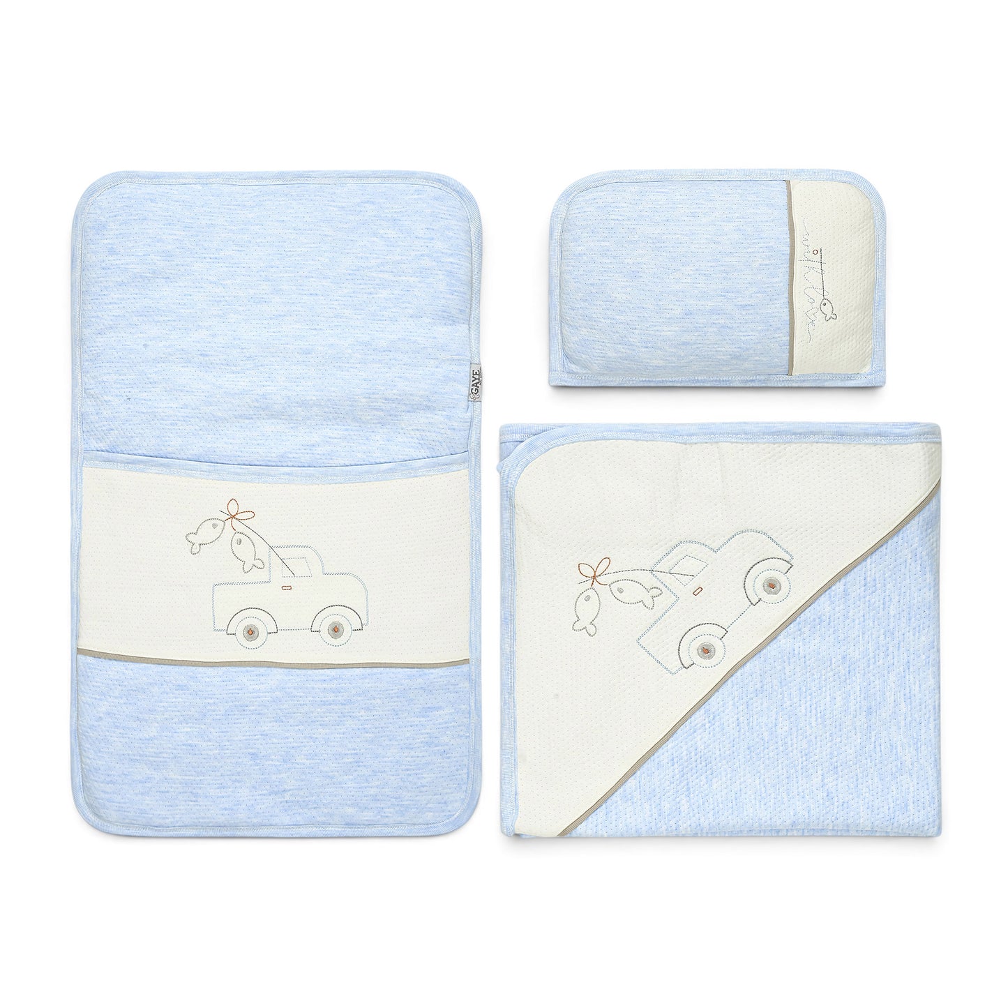 SLEEPING SET - SKY BLUE FISHING THEME