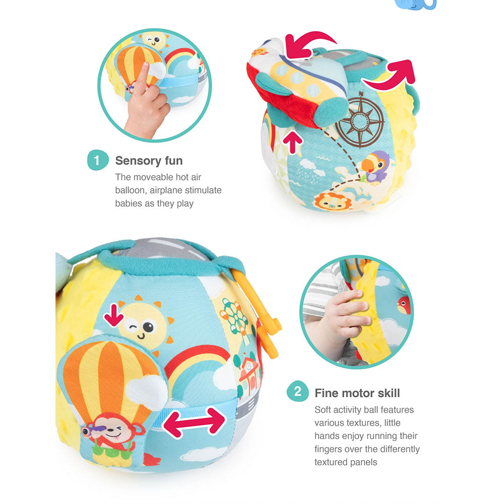 LITTLE TRAVELER ACTIVITY BALL