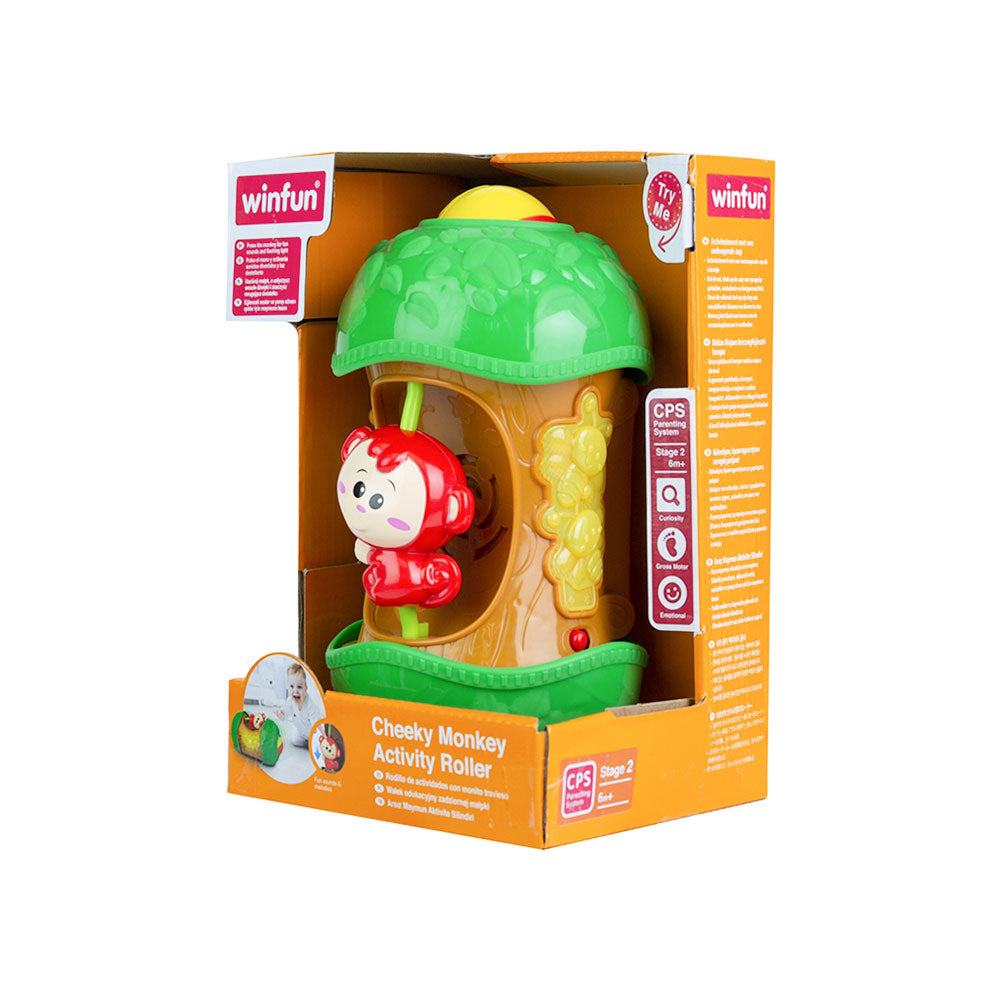 CHEEKY MONKEY ACTIVITY ROLLER