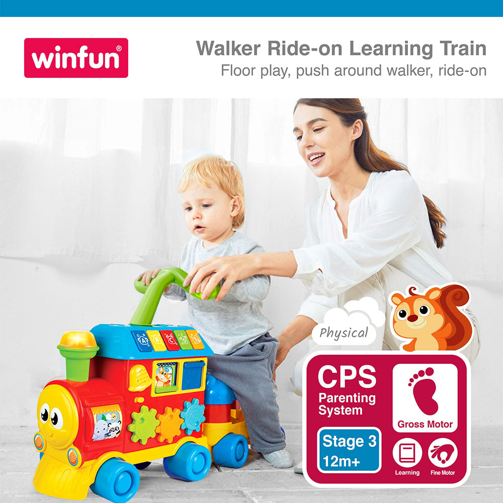 WALKER RIDE-ON LEARNING TRAIN