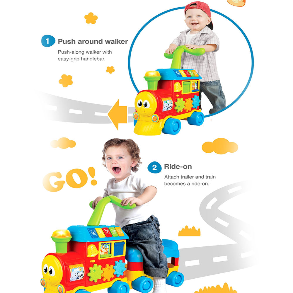 WALKER RIDE-ON LEARNING TRAIN