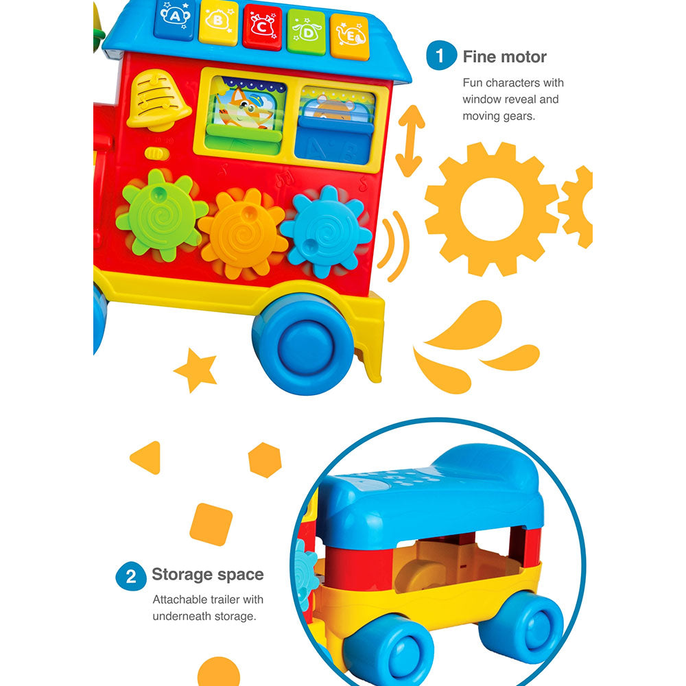 WALKER RIDE-ON LEARNING TRAIN