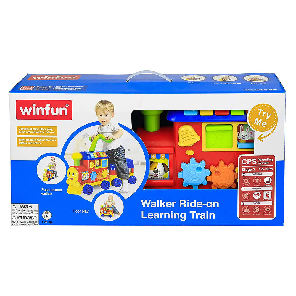 WALKER RIDE-ON LEARNING TRAIN