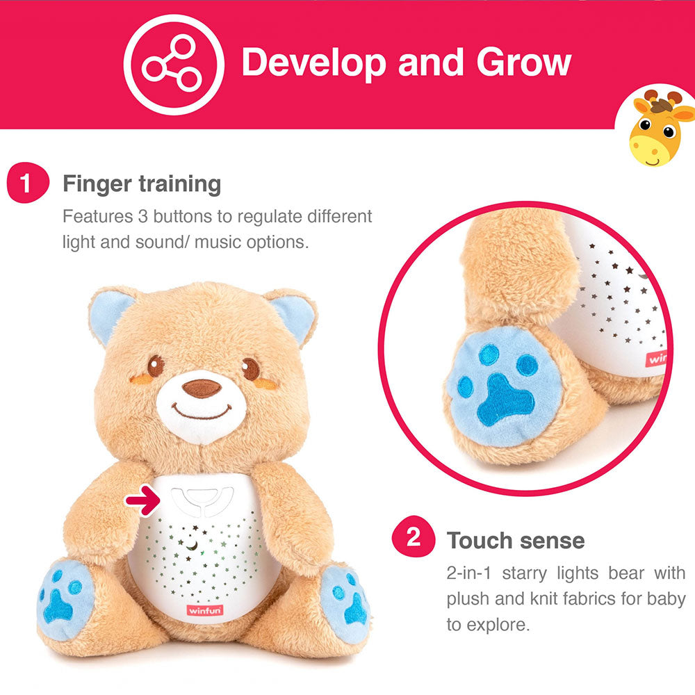 2-IN-1 STARRY LIGHTS BEAR