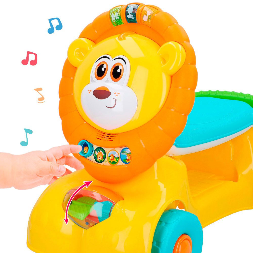 3 IN 1 GROW-WITH-ME LION SCOOTER
