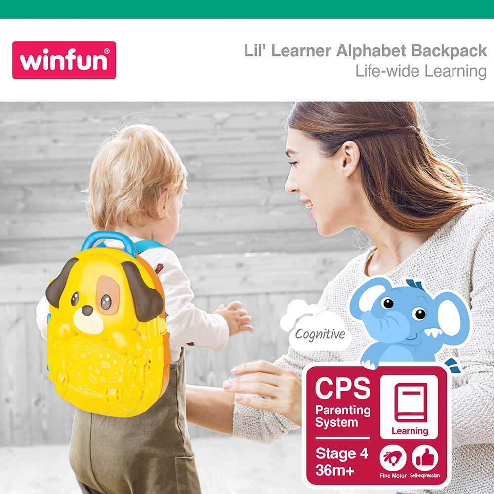 LIL LEARNER ALPHABET BACKPACK