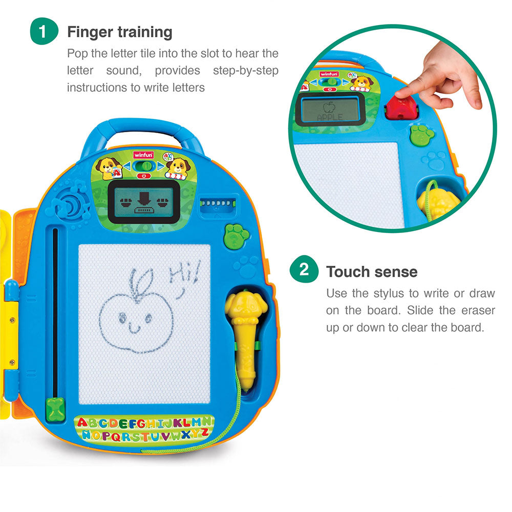 LIL LEARNER ALPHABET BACKPACK