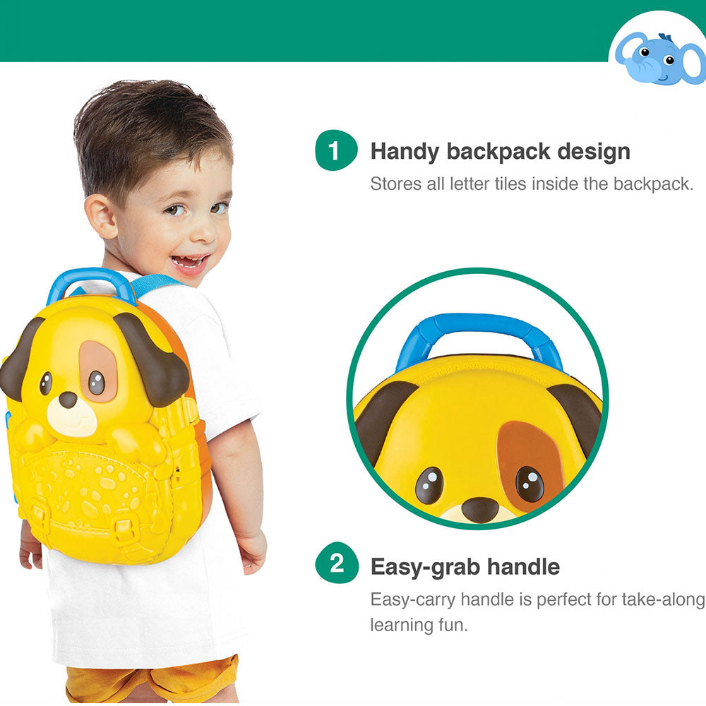 LIL LEARNER ALPHABET BACKPACK