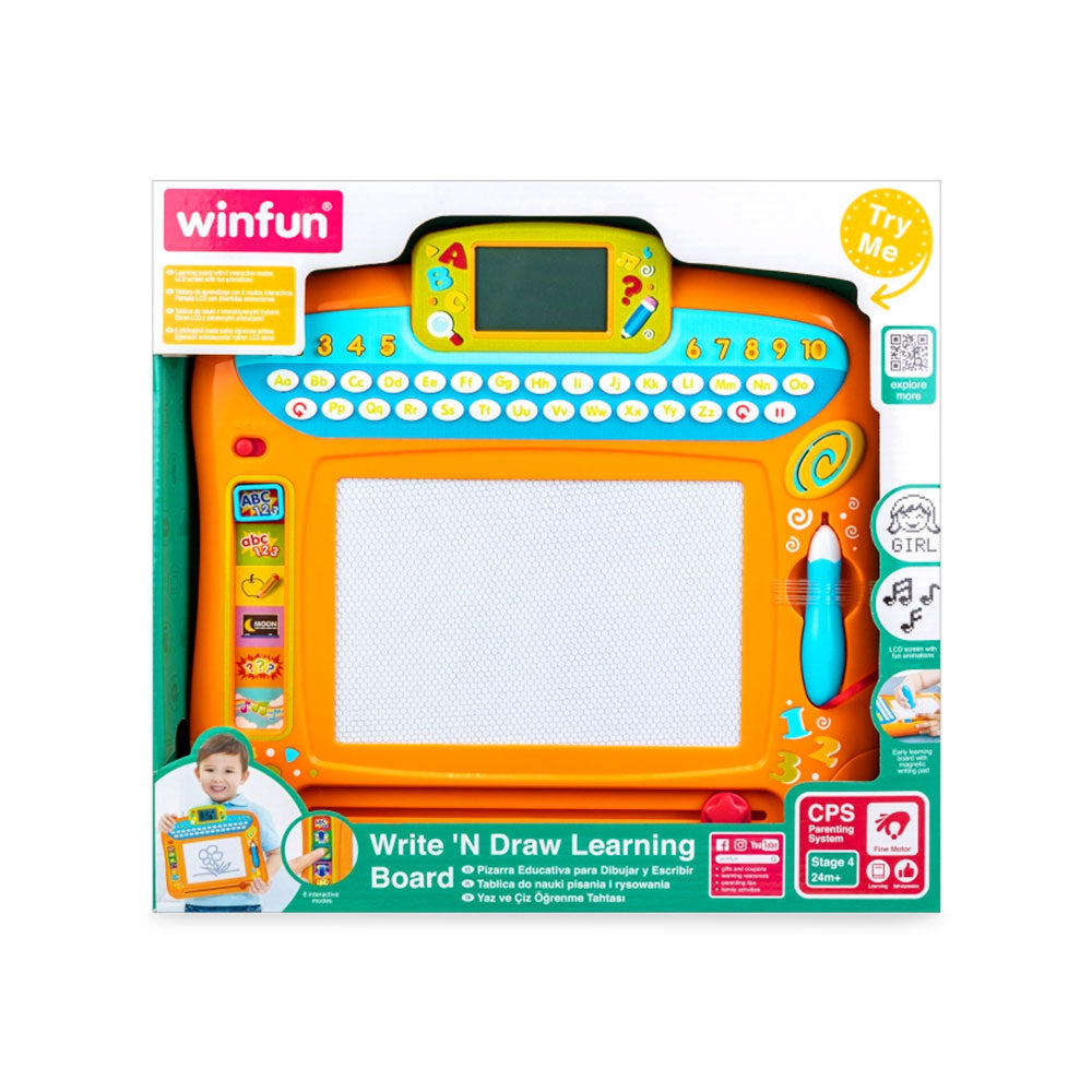 WRITE N DRAW LEARNING BOARD