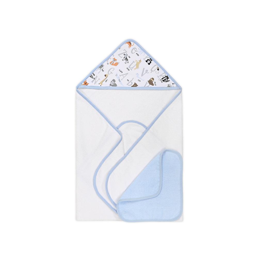BATH TOWEL WITH FACE TOWEL