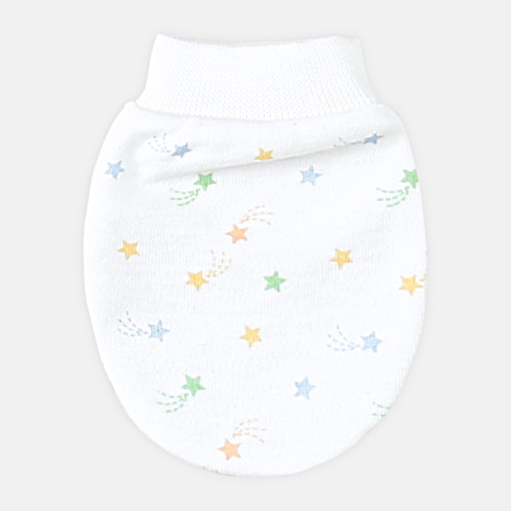 MITTENS & BOOTIES COLOURFUL STARS