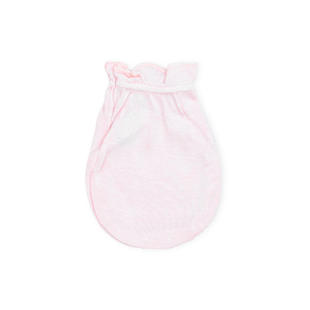 MITTENS PK-3 TEA PINK BUTTERFLY