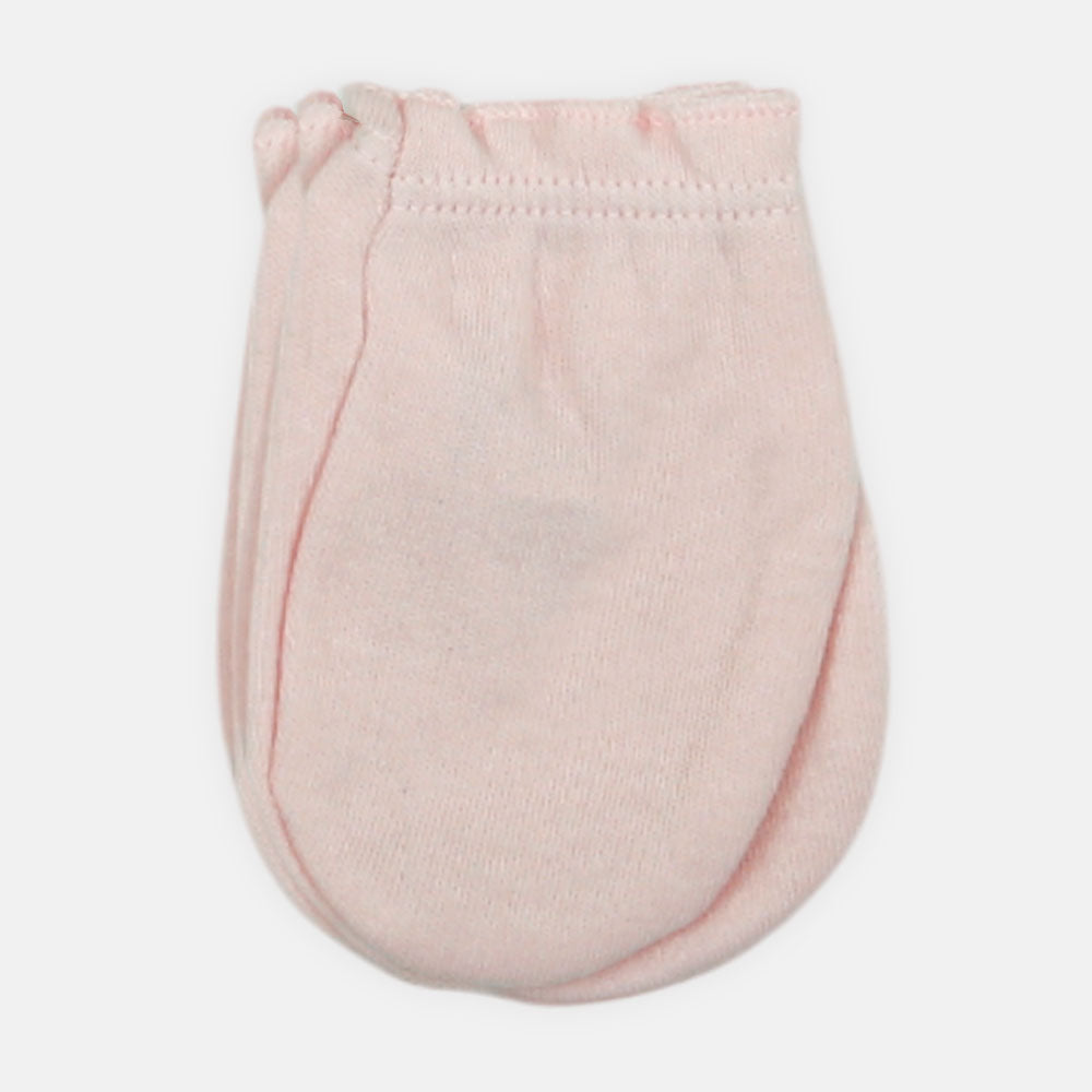 MITTENS PK-3 PINK & WHITE