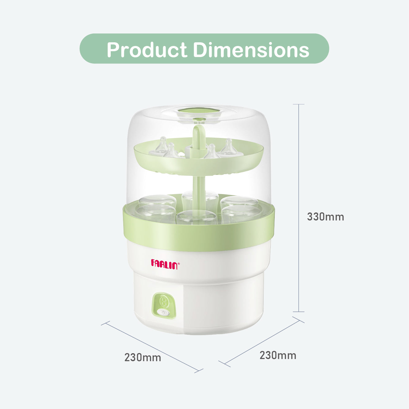 Farlin Steam Sterilizer – Green Saver Automatic