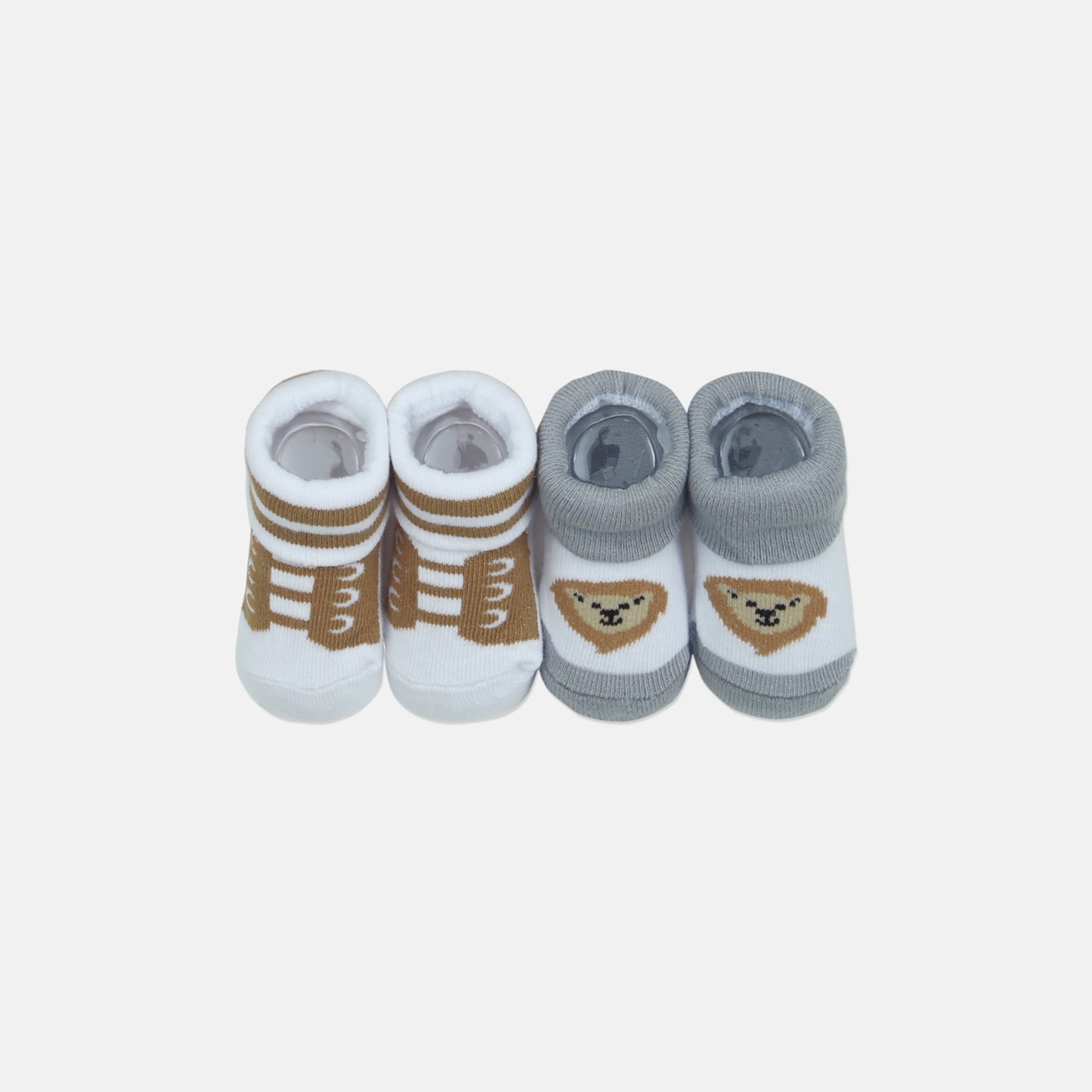 Safari Friends Bootie And Beanie Set
